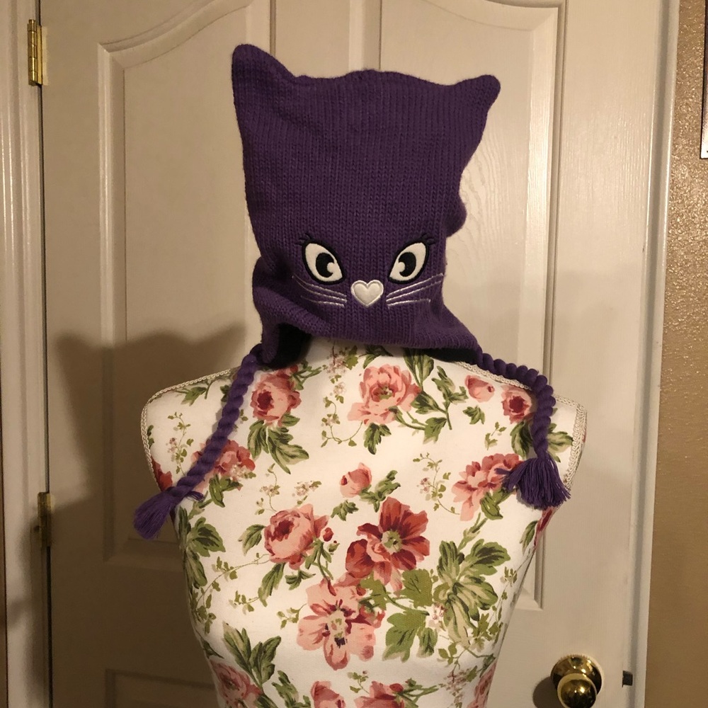 Cute Kitty Knit Hat